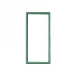 Ramka do adapterów 22,5x45mm zielona (5szt.)