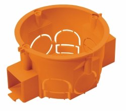Puszka końcowa lux łączeniowa pomarańczowa fi 60 mm A.0005BLP Pawbol