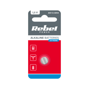 Bateria REBEL EXTREME AG13 1szt/blist.