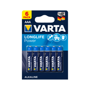 Bateria alkaliczna VARTA LR03 LONGLIFE 6szt./bl.