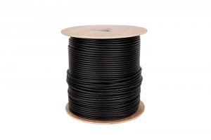 Kabel koncentryczny F690 BV+ŻEL CZARNY 305m