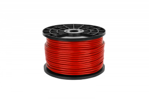 Kabel mikrofonowy stereo 6mm czerwony