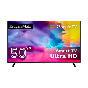 Telewizor Kruger&Matz 50 UHD Google TV  DVB-T2/T/C  H.265  HEVC
