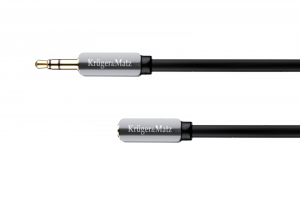 Kabel wtyk - gniazdo  jack 3.5  stereo 3.0m Kruger&Matz
