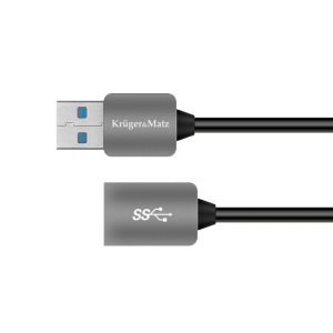 Kabel USB3.0 wtyk - gniazdo 1m Kruger&Matz