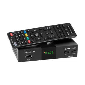 Tuner DVB-T2  H.265 HEVC Kruger&Matz