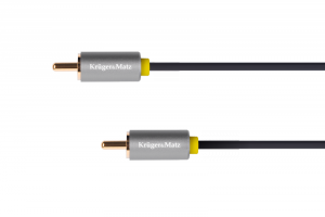 Kabel 1RCA-1RCA 1.8m Kruger&Matz Basic