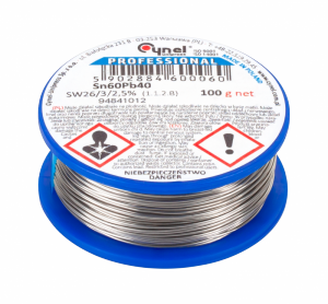Cyna 2.5mm/100g Sn60Pb40 CYNEL