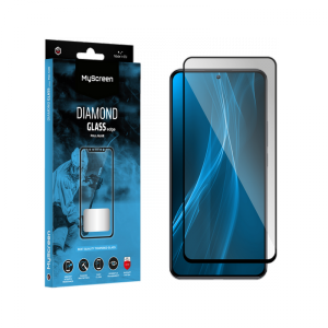 Szkło ochronne MyScreen DIAMOND GLASS LITE edge FULL GLUE czarne Samsung Galaxy S23 FE