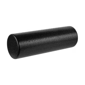 Wałek do masażu, roller 15x45cm, kolor czarny, materiał EPP, REBEL ACTIVE