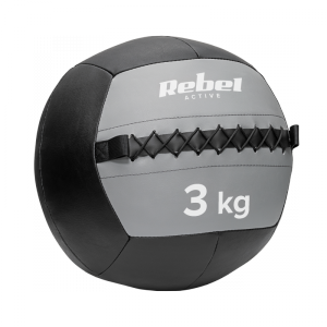 Piłka lekarska do ćwiczeń 3 kg REBEL ACTIVE