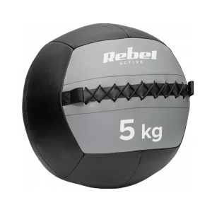 Piłka lekarska do ćwiczeń 5 kg REBEL ACTIVE