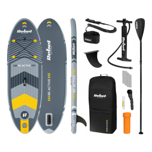 Deska SUP REBEL ACTIVE pompowana 244x76x10, zestaw