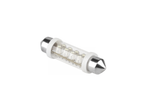 Żarówka samochodowa  LED 12V 10*42-8LED Sv8,5 biała