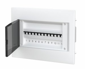 Rozdzielnica modułowa podtynkowa plastikowa 1x12 IP40 C.13512-P Pawbol