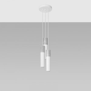 Lampa wisząca BORGIO 3P biały