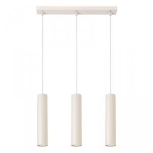 Lampa wisząca LAGOS 3L beżowa