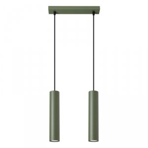 Lampa wisząca LAGOS 2 zielona oliwka