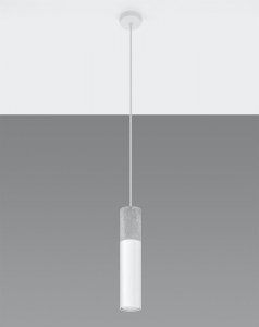 Lampa wisząca BORGIO 1 biały