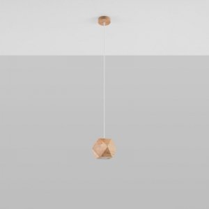 Lampa wisząca WOODY naturalne drewno