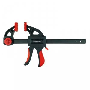 Ścisk stolarski 200x72mm,nylon,pistolet.