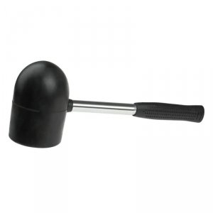 Młotek blacharski gumowy 90mm, stalowy trzonek