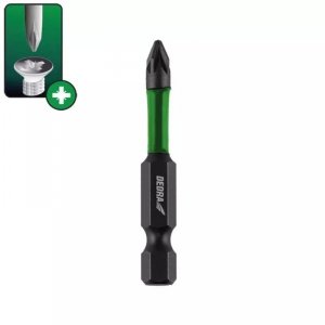 Końcówki wkrętakowe udarowe Pozidiv PZ2x50mm, 2szt blister