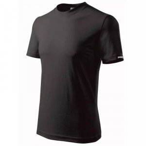Koszulka męska T-shirt S, czarna, 100% bawełna