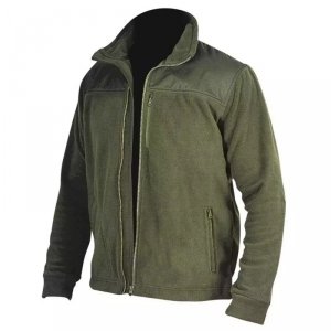 Bluza polarowa z wstawkami, 280g/m2, rozm.S, kolor zielony