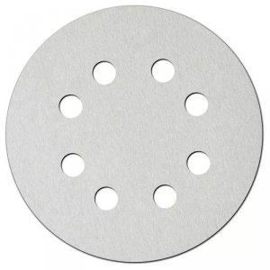 Tarczki ścierne białe 180mm, gradacja 120, rzep, kpl 5szt