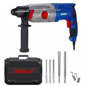Młotowiertarka SDS PLUS 1050W,0-980r/min,3 funk.,walizka