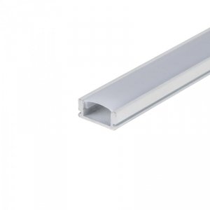 Profil Aluminiowy V-TAC 2mb Biały, Klosz Mleczny VT-8113-W 5 Lat Gwarancji