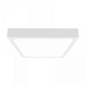 Plafon V-TAC 18W LED Kwadrat IP44 23x23cm Biały VT-8618W-SQ 3000K 1800lm