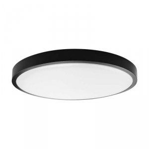 Plafon V-TAC 18W LED Okrągły 25cm Natynkowy IP44 Czarny VT-8618B 3000K 1830lm