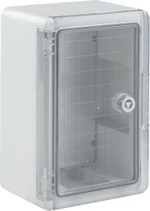 Obudowa szafka rozdzielcza hermetyczna IP65, 200mm, drzwi przeźroczyste, C.1700-P Pawbol