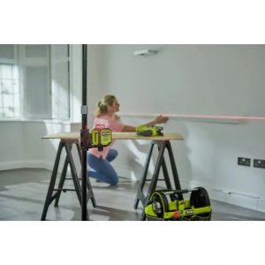 Laser płaszczyznowy czerwony 360° RB360RLL Ryobi