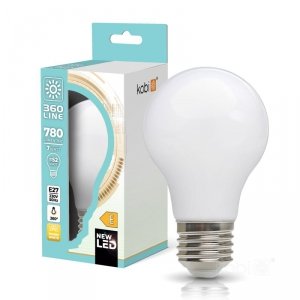 Żarówka filamentowa LED FGS 7W E27 3000K mleczna Kobi 360 Line