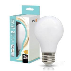 Żarówka filamentowa LED FGS 7W E27 4000K mleczna Kobi 360 Line