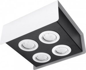 Plafon STEREO 4 biały