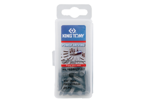 ZESTAW BITÓW 1/4 KRZYŻAK No.2 x 25mm PH2, 25 SZT. W PUDEŁKU King Tony