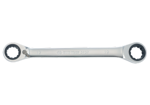 KLUCZ OCZKOWY DWUSTRONNY Z GRZECHOTKĄ DWUKIERUNKOWĄ 72 ZĘBY 8mm x 9mm King Tony