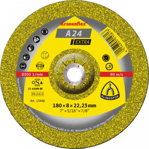 Tarcza scierna do obr. zgrubnej, odsadzona A24 Extra 115x6mm KLINGSPOR