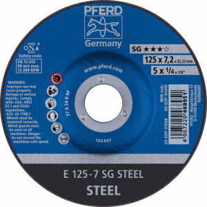 Tarcza scierna do obr. zgrubnej, odsadzona A24RSG 178x8mm