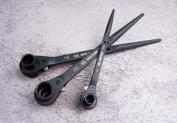 DWUSTRONNY KLUCZ NASADKOWY Z GRZECHOTKĄ 14x15mm, DŁ. 280mm King Tony