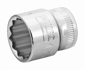Nasadka 3/8 12-kątna 19 mm cienkościenna SB BAHCO