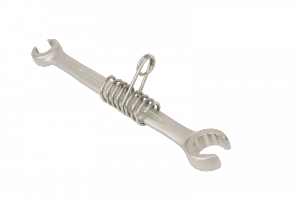 Klucz oczkowy otwarty odsadzony 19x22 mm do pracy na wysokościach BAHCO