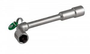 Klucz nasadowy z podwójną główką 18 mm, przesunięcie o 6-punktowy profil Dynamic-Drive, długość 220 mm BAHCO