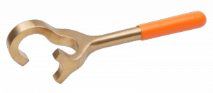 Klucz do zaworów nieiskrzący AL-BR 290 mm, śr. otwarcia 36 mm BAHCO