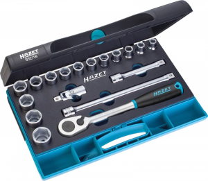 Zestaw nasadek 1/2, 18-cz. 932/18 HAZET