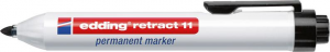 Marker permanentny 11 kolor czarny edding
